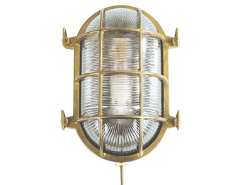 ROSS MARINE NAUTICAL BULKHEAD WALL LIGHT - Handmade wall light by mullan lighting - view 2